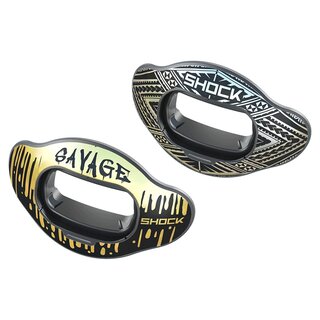 Shock Doctor Interchange Shield fr Interchange Lip Guard (2er Set) - iridescent tribal/savage