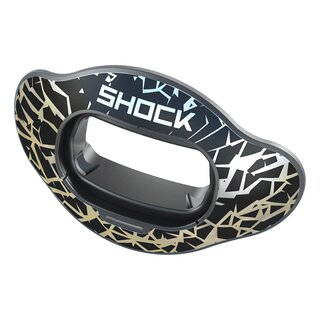 Shock Doctor Change Shield for Interchange Lip Guard black silver shattered