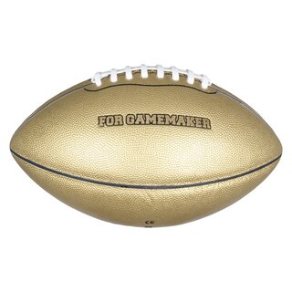 Full Force American Football Senior Trainingsball - Gold Edition THE KING