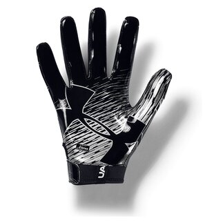 Under Armour F7 American Football Skill Gloves black/metalic silver S