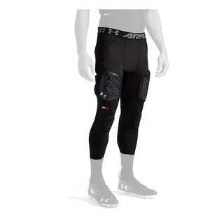 Game Day Armour Pro 7 Pad 3/4 Tight Girdle - schwarz Gr. S