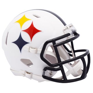 NFL AMP Team Pittsburgh Steelers Riddell Speed Replica Mini Helmet