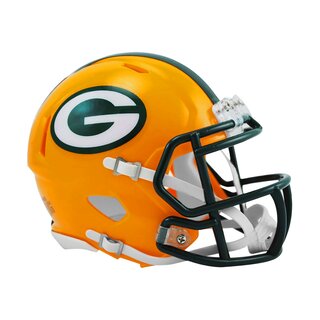 NFL AMP Team Green Bay Packers Riddell Speed Replica Mini Helmet