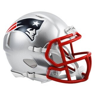 NFL AMP Team New England Patriots Riddell Speed Replica Mini Helm