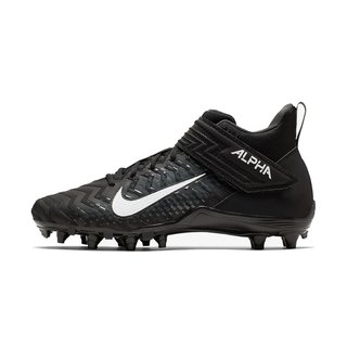 Nike Alpha Menace Varsity 2 Mid American Football Lawn Shoes black 40.5 EU