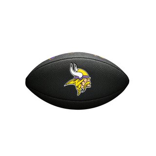 Wilson NFL Minnesota Vikings Logo Mini Football - black