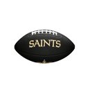 Wilson NFL New Orleans Saints Logo Mini Football - black