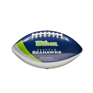 Wilson NFL Peewee Seattle Seahawks Logo Football