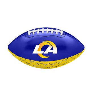 Wilson NFL Peewee Football Team Logo Los Angeles Rams