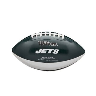 Wilson NFL Peewee Football Team Logo New York Jets